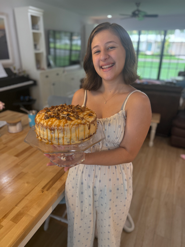 Burnt Sugar Cake | Katie Cakes