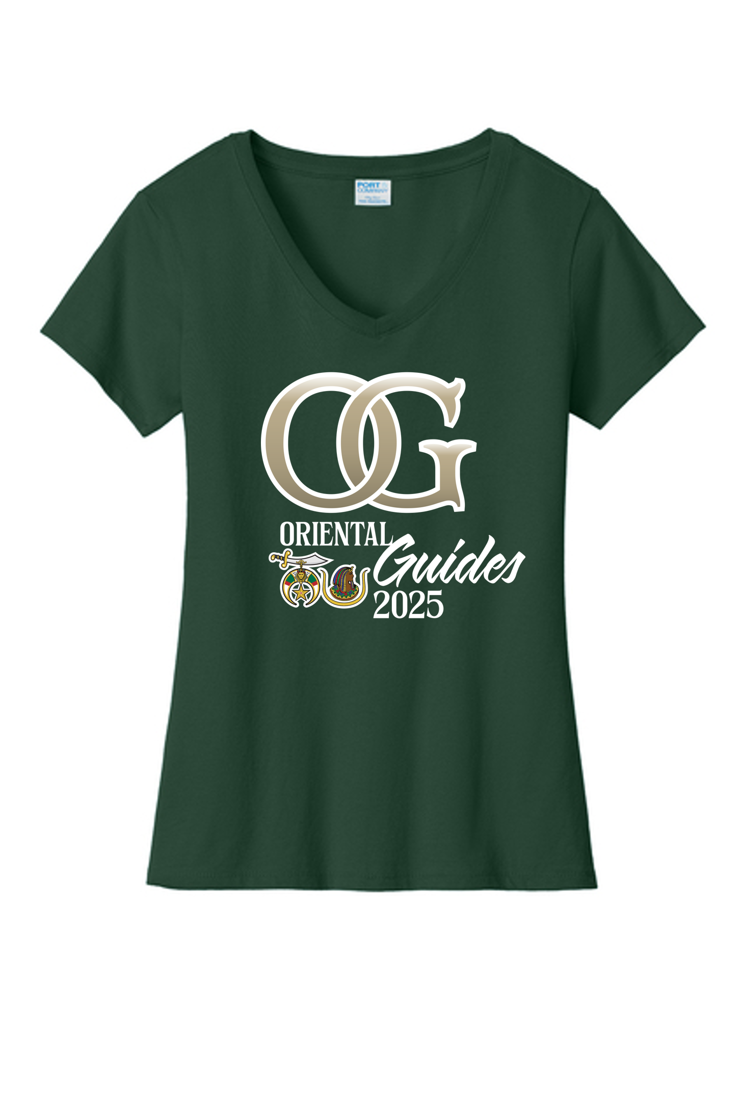 OG Ladies Green V-Neck Shirt