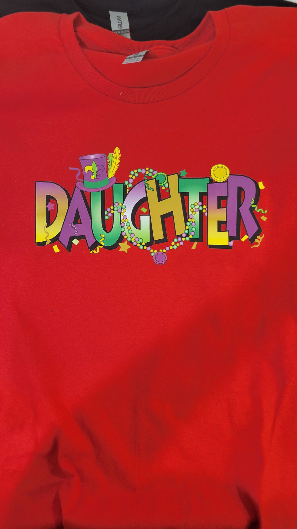 Thumbnail: Daughter Mardi Gras**LADIES V NECK ONLY**