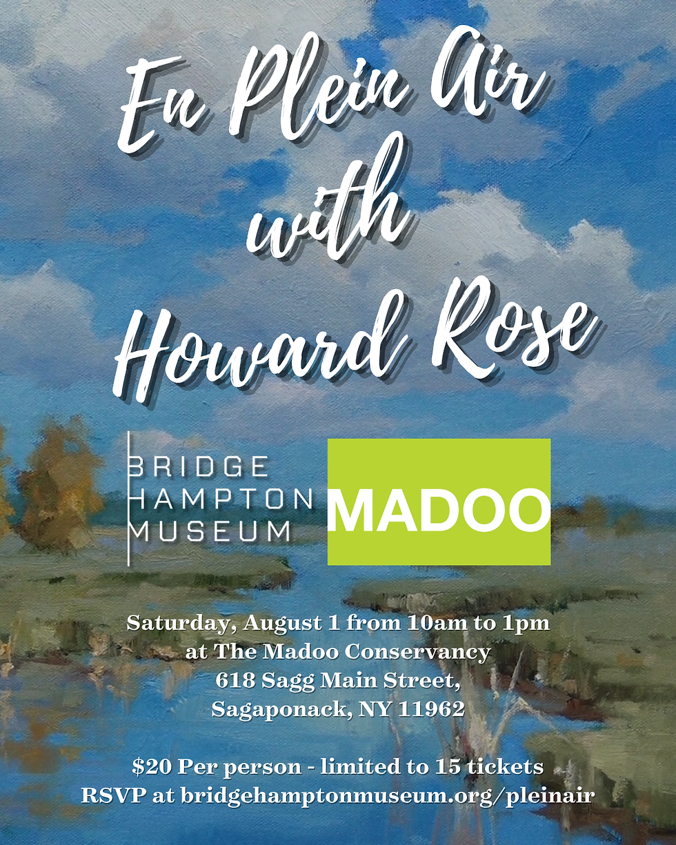 En Plein Air with Howard Rose at The Madoo Conservancy