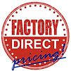 Factory direct price logo