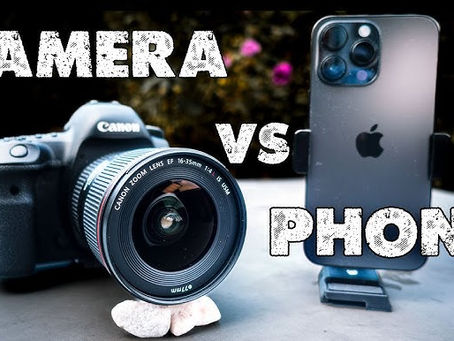 Diferencias fotos cámara y móvil 