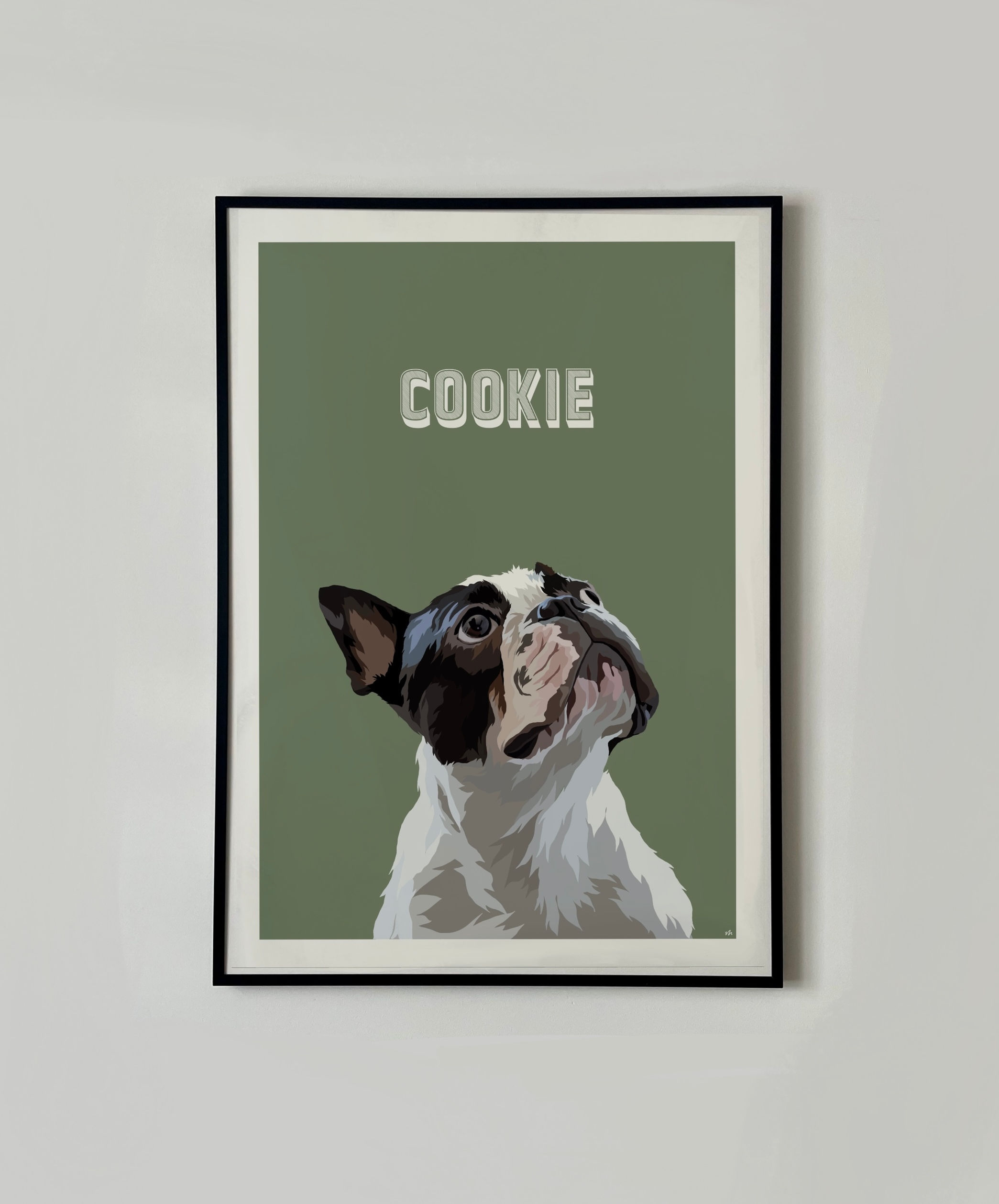 Pet Portrait Poster