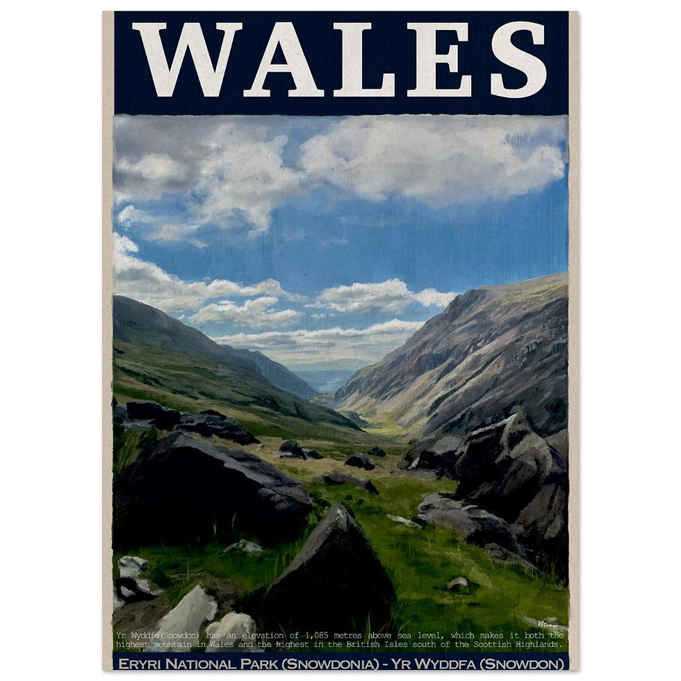 Thumbnail: Wales - Premium Matte Paper Poster