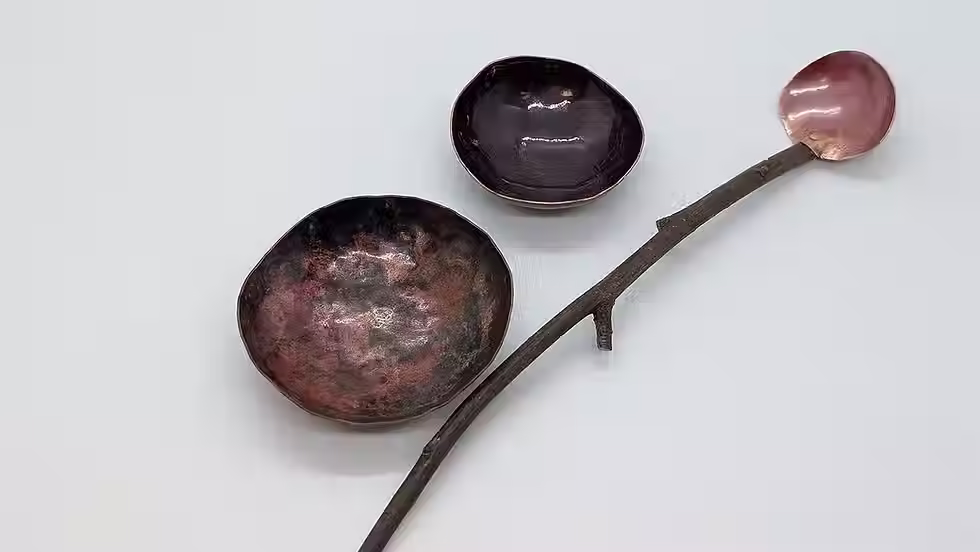 Forming- Copper Bowls and Spoons