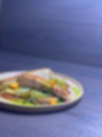 Куринная грудка су-вид с картофельно-шпинатным пюре