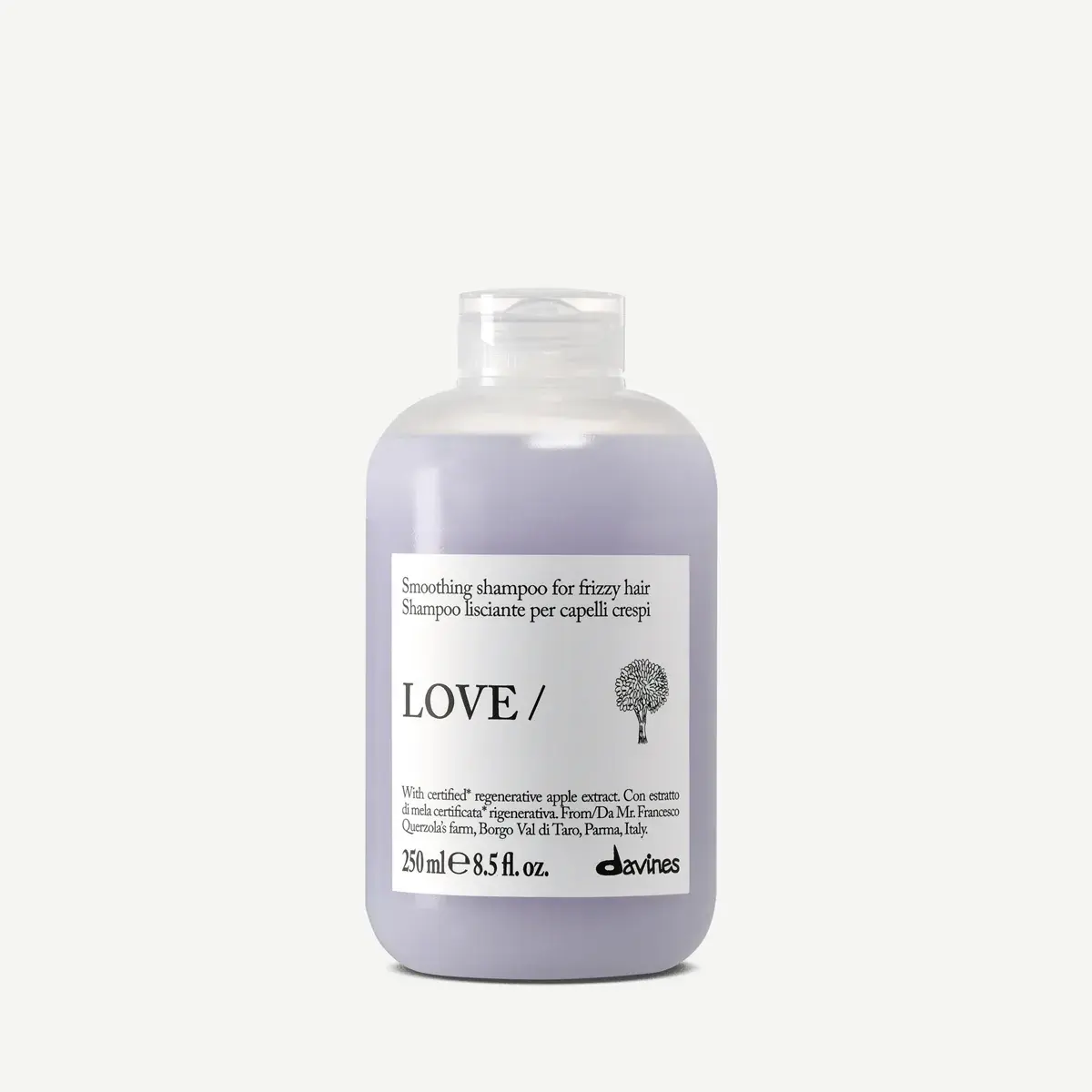 Davines LOVE Smoothing Shampoo 250ml - For Frizzy Hair