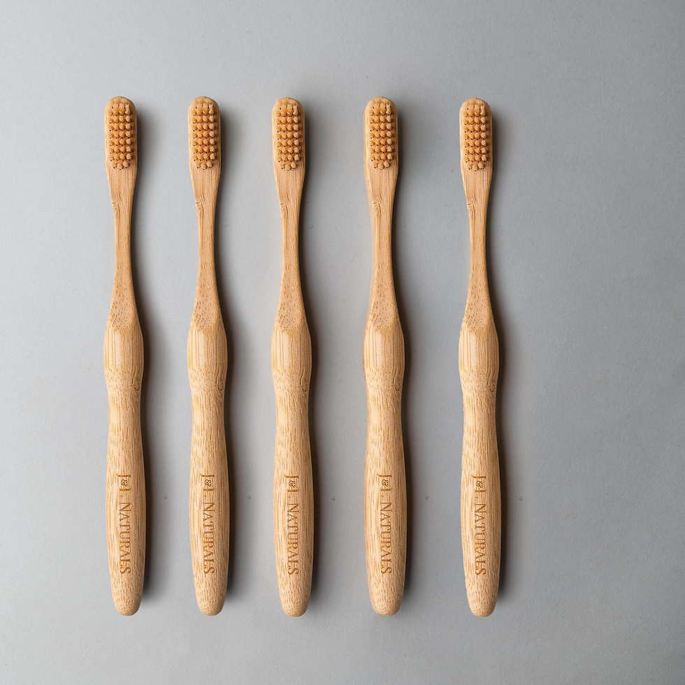 Thumbnail: Bamboo Toothbrush Bundle (5-Pack)
