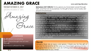 GRACE AMAZING