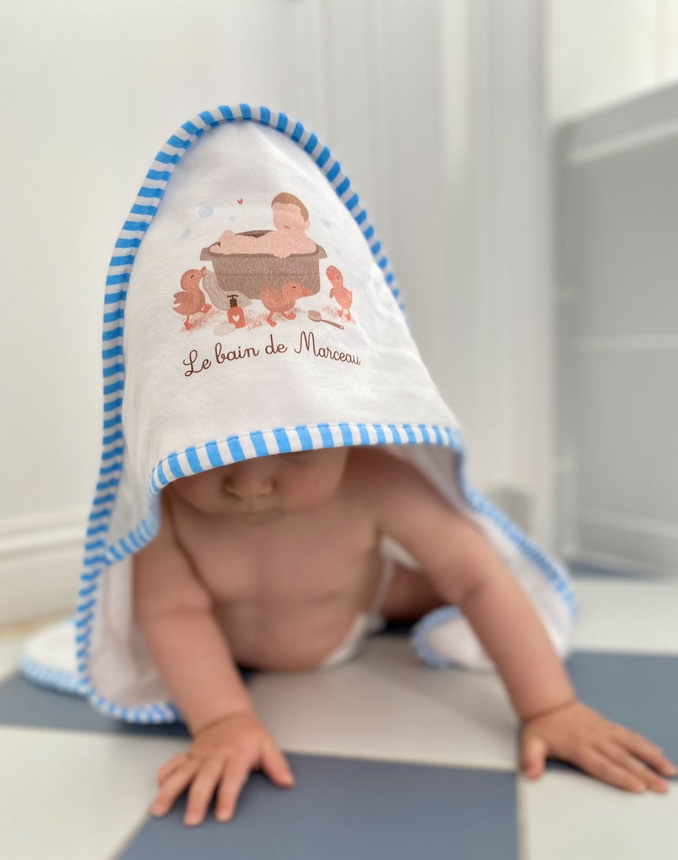 Cape de bain baignoire