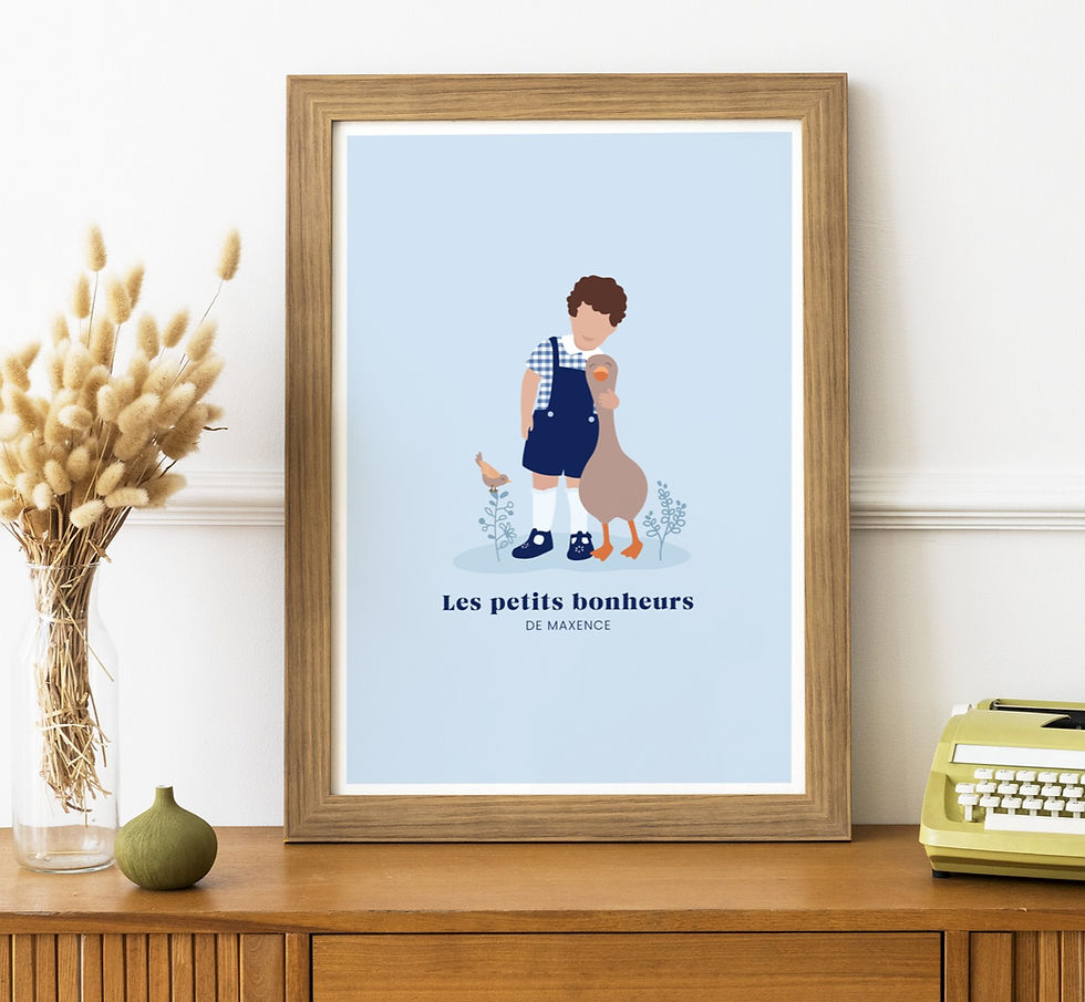 Miniature : Affiche L'enfant et l'oie