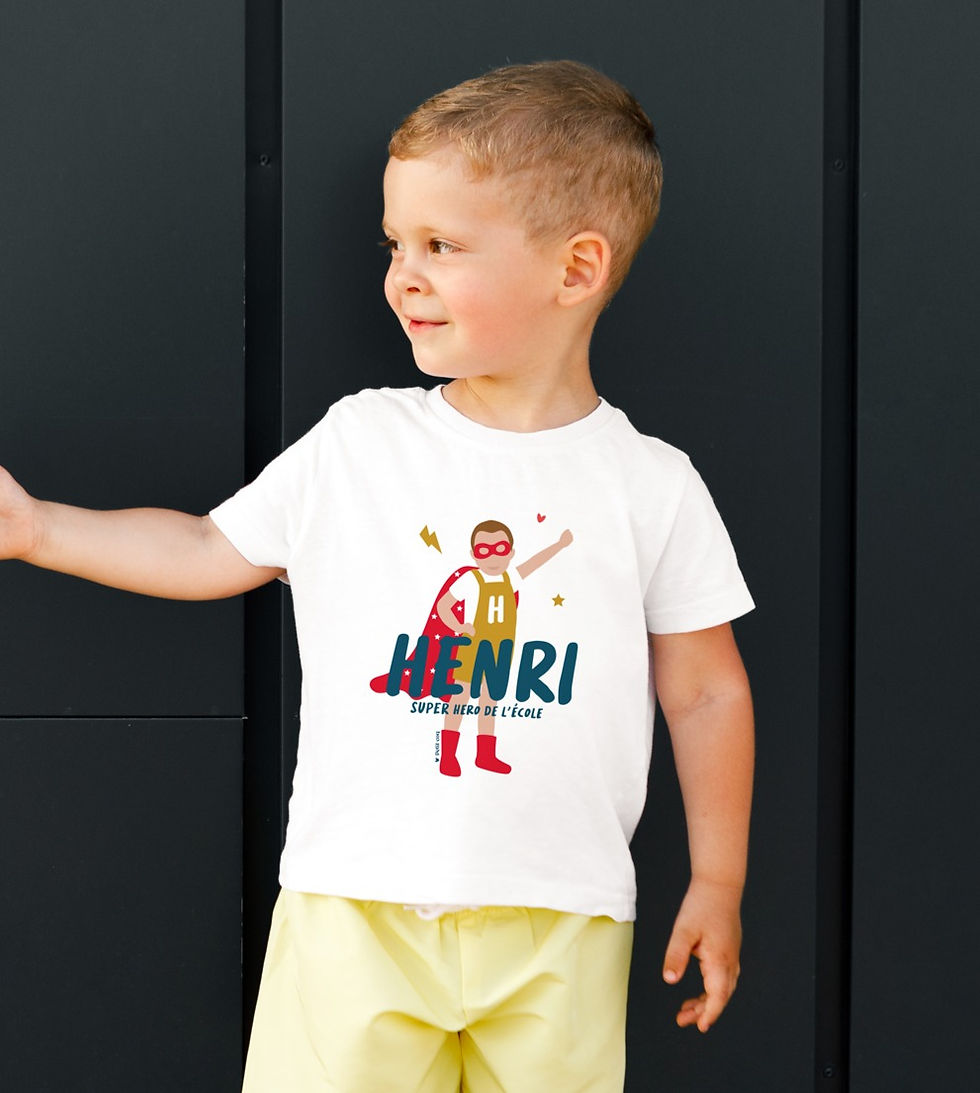 Tee shirt Super Héros