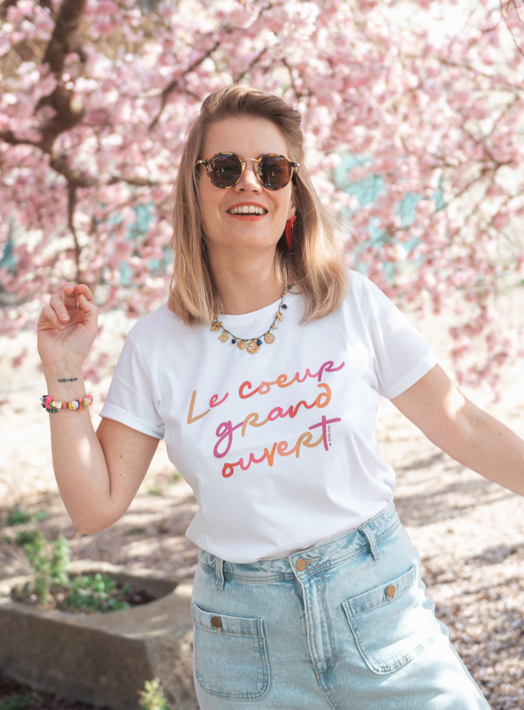 Tee shirt Le coeur grand ouvert