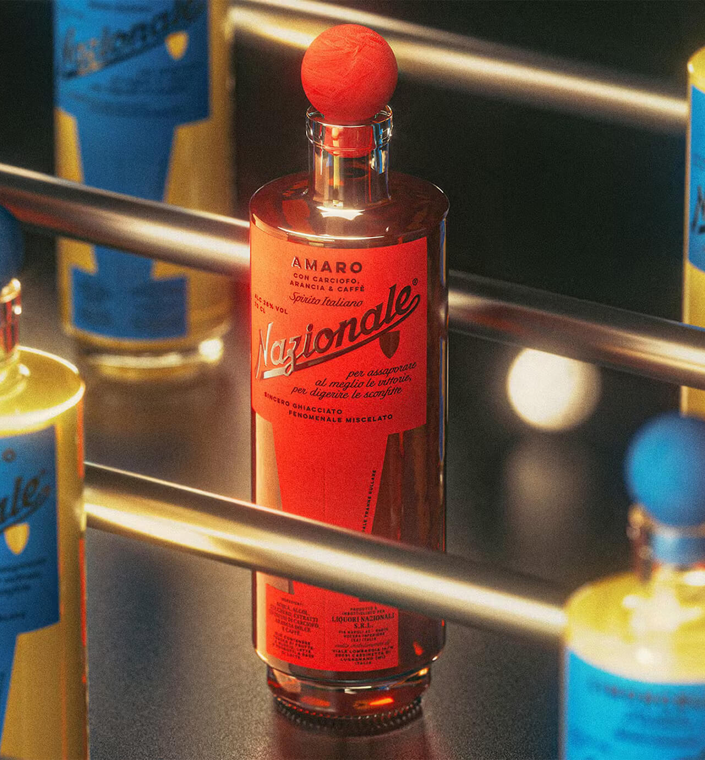 Packaging for Nationale is inspired by the uniquely Italian social ritual of foosball
