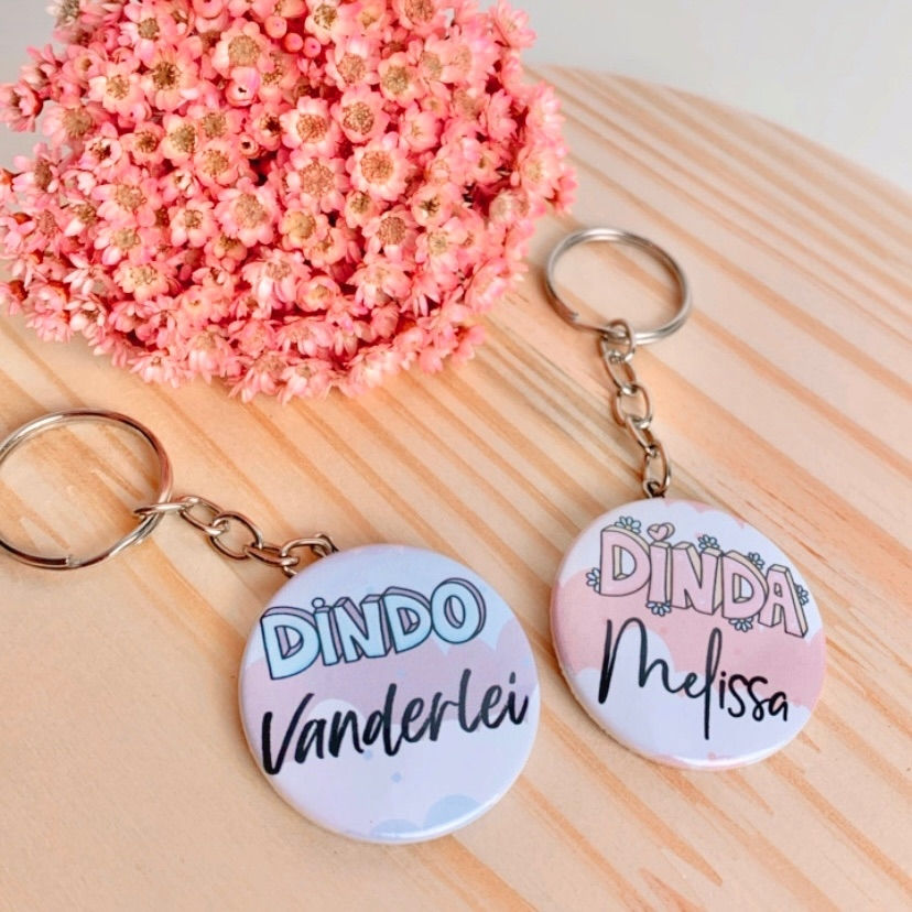 Chaveiro botton personalizados