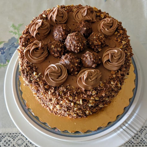 Ferrero Rocher Cake