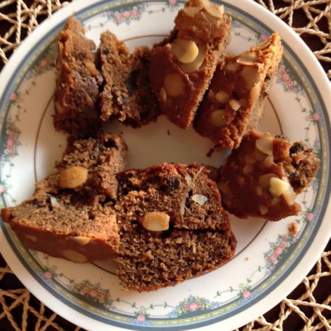 Wheat & Jaggery Coffee Cake