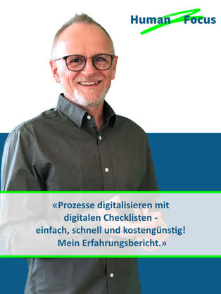 Prozesse digitalisieren mit digitalen Checklisten - einfach, schnell, kostengünstig!