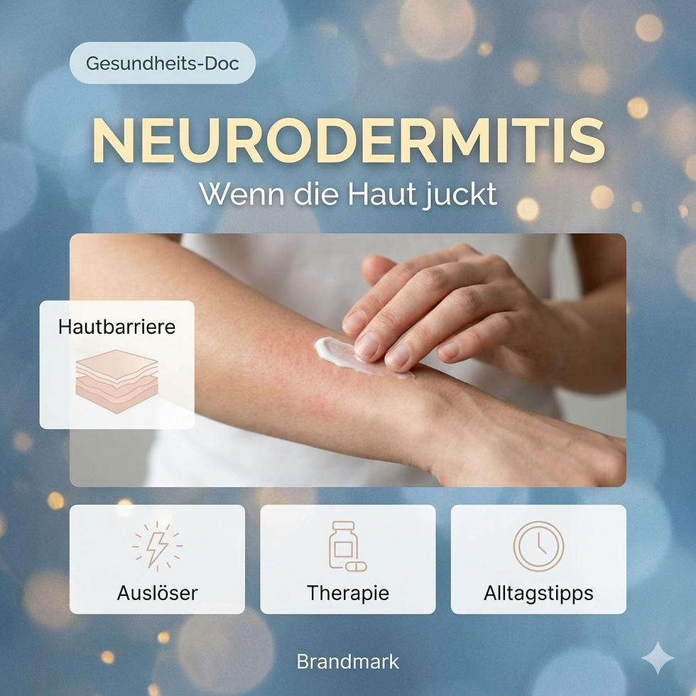 Neurodermitis – Wenn die Haut juckt