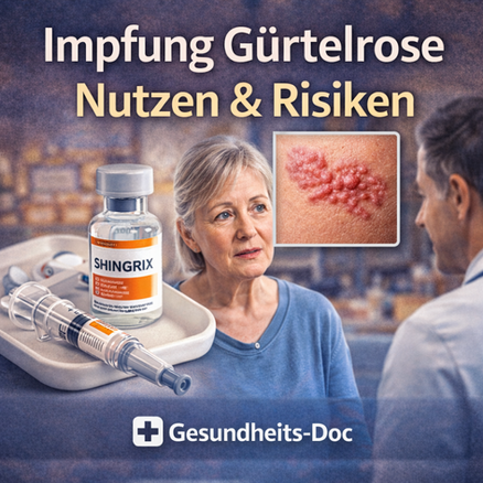 Patientin und Impspritze