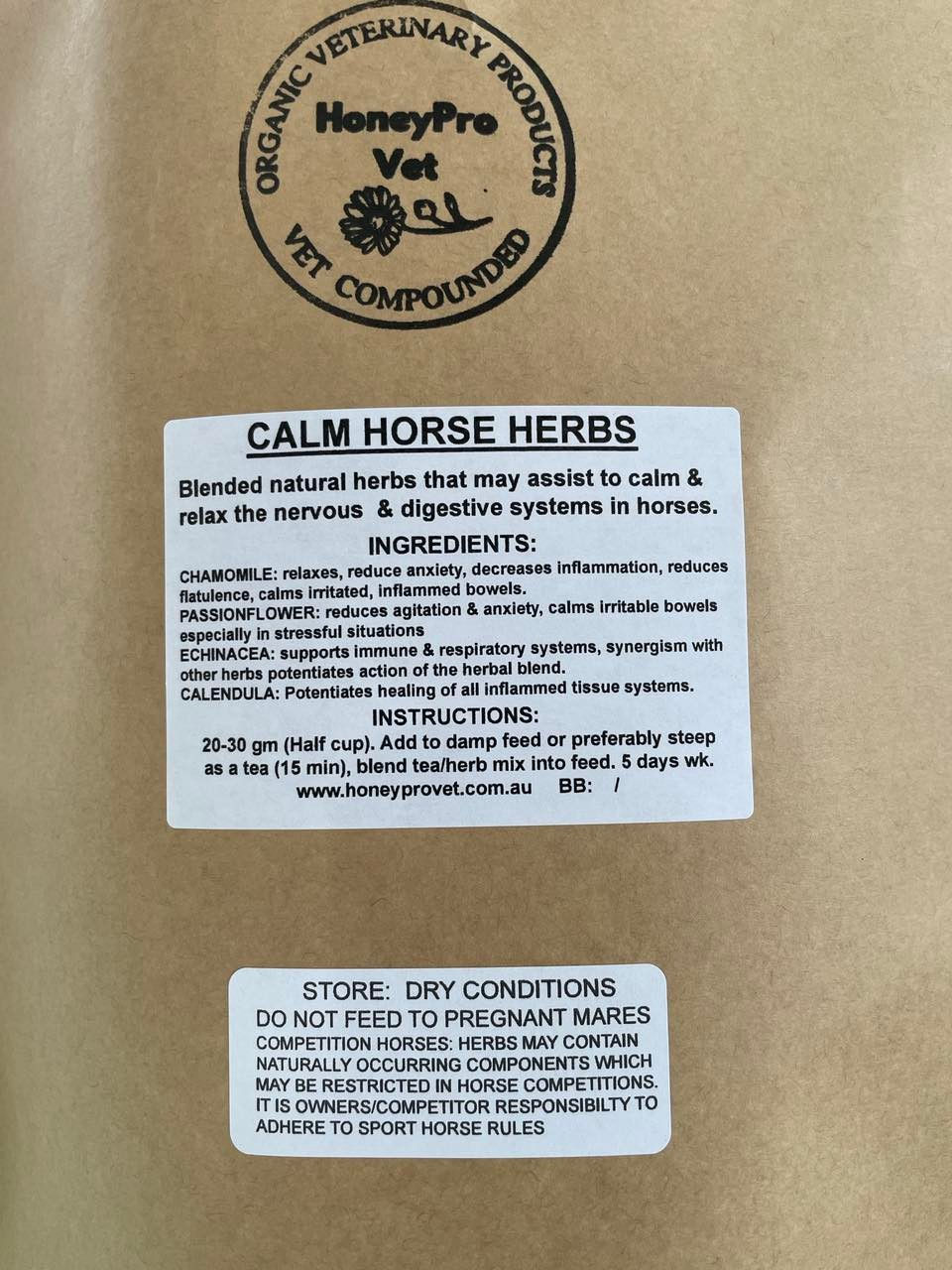Thumbnail: CALM HORSE HERBS