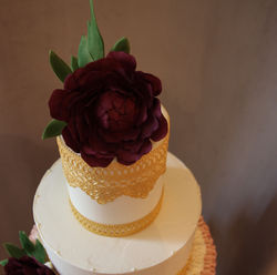 Wine and Gold Lace - Detail