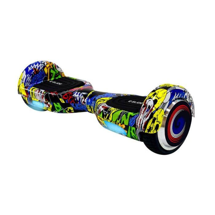 Miniature : Hoverboard 6,5" E-SLIDE GRAFFITI + KIT KART