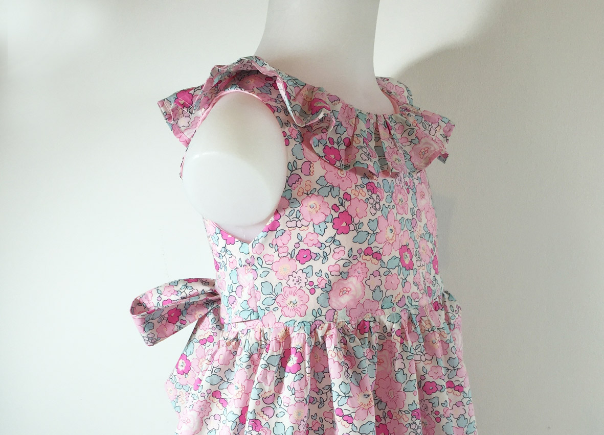 Robe Jeanne frou-frou