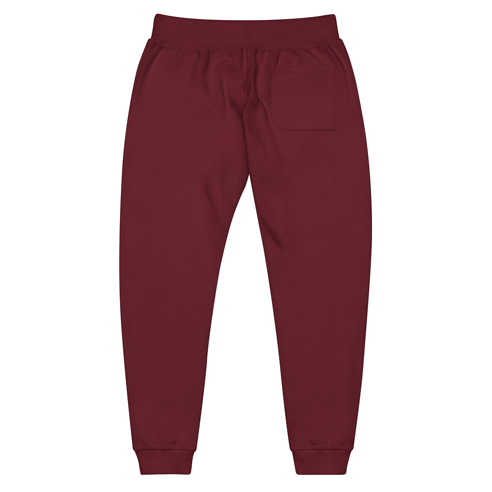 Thumbnail: poodabearill buff logo Unisex fleece sweatpants