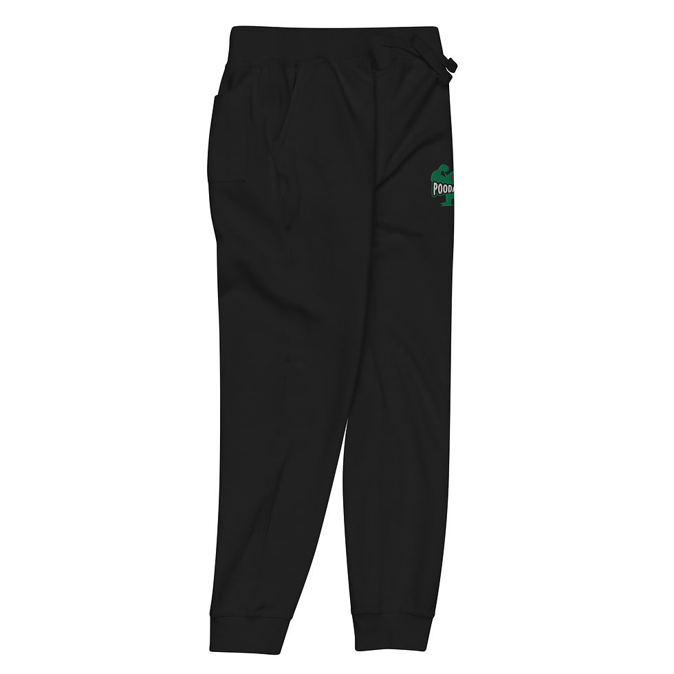 Thumbnail: poodabearill buff logo Unisex fleece sweatpants