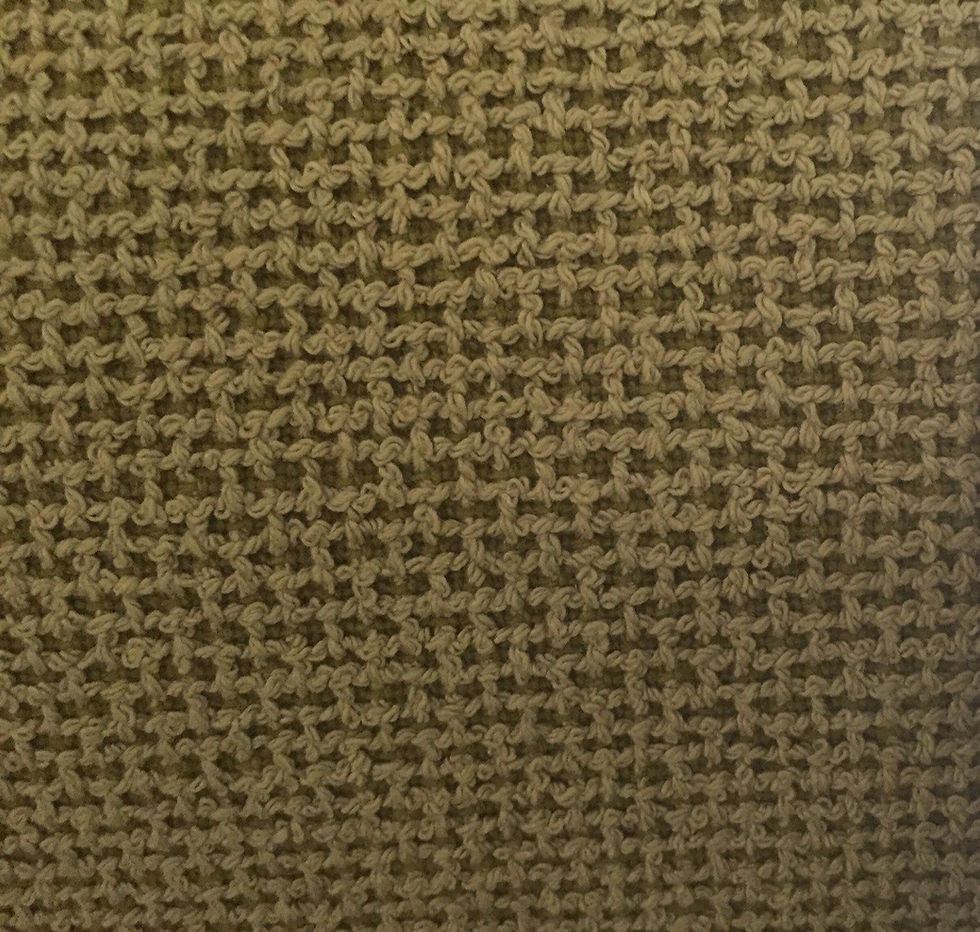 Green Woven Upholstery