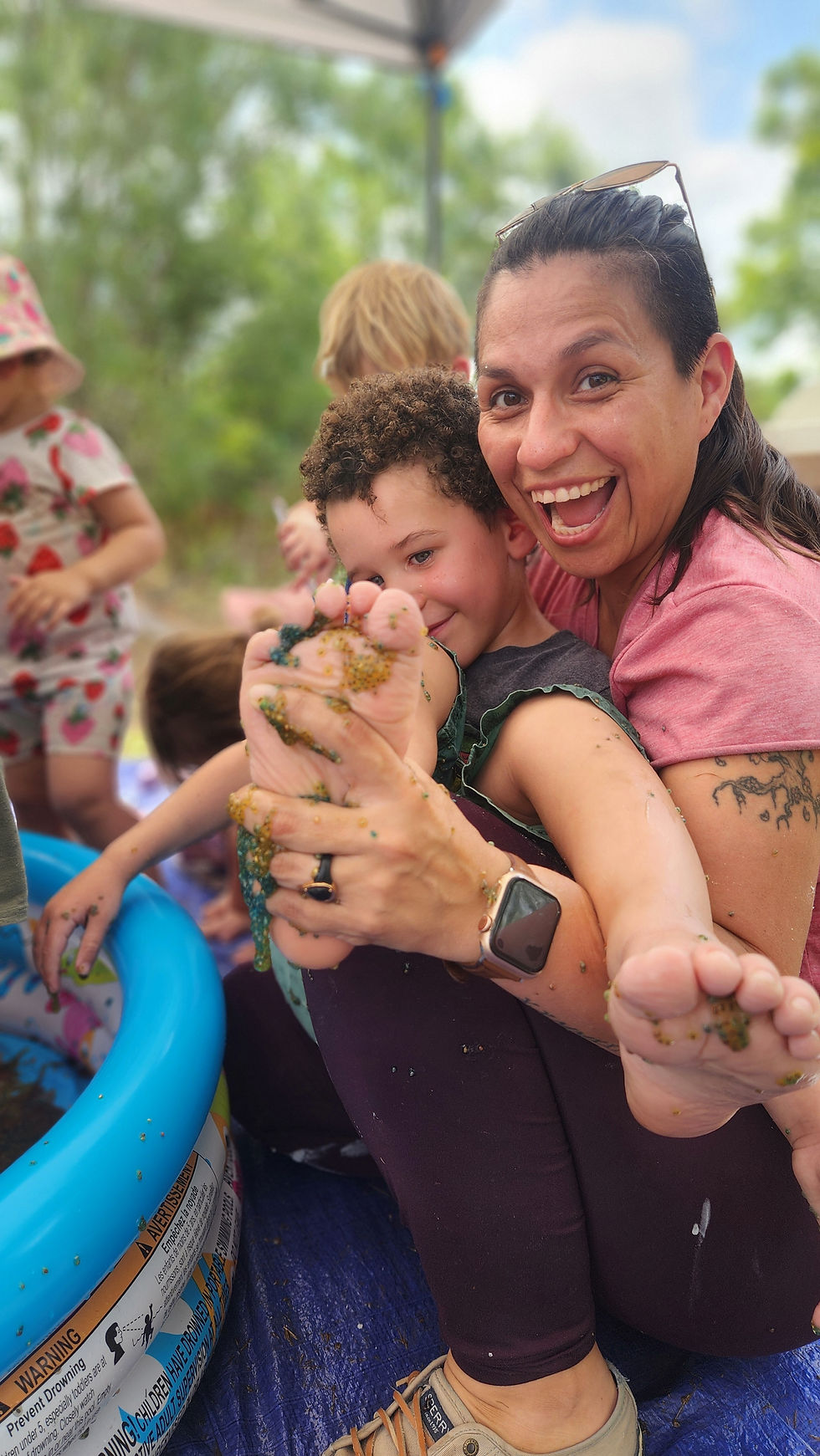 Sensory experiences from your head to your toes!