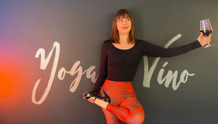 YOGA & VINO con MIMI LAZO