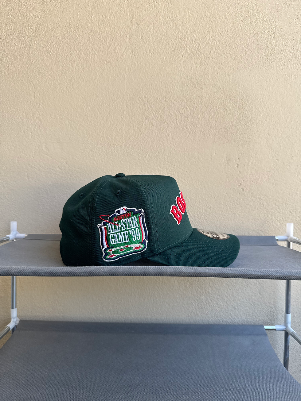 Miniatura: Verde 9fifty con letras rojas de la ciudad, Red Sox ASG 1999