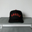 Miniatura: Negra 9fifty con letras rojas y undervisor verde, Angels LA patch