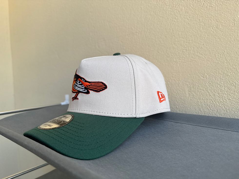 Miniatura: Gris con verde y logo clásico, Orioles ASG 1993