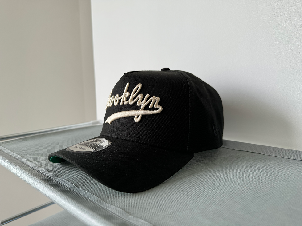 Miniatura: Negra con letras de la ciudad, Brooklyn Dodgers Jackie Robinson 50th Anniversary