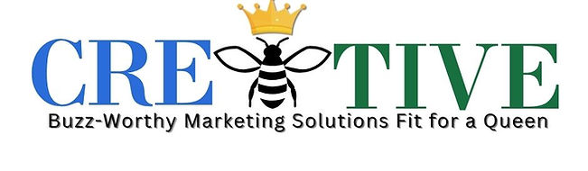 Cre8tive Agency Logo with Queen Bee