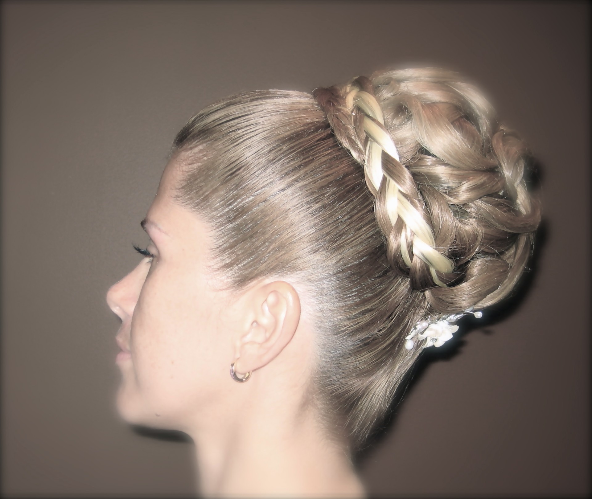 Regal Up-do style