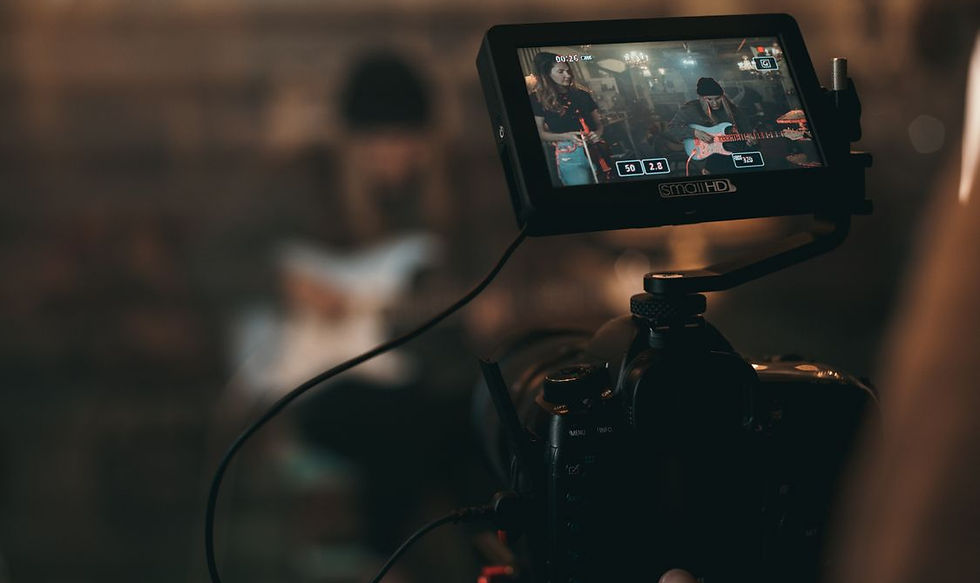 Professional cinema camera on a gimbal being used to film a real estate walkthrough video for a Regina, Saskatchewan listing