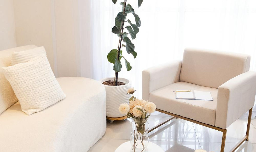 Modern Edmonton living room interior showcasing bright natural light and open-concept layout — the kind of space that video walkthroughs capture best