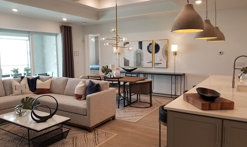 Modern home interior showing virtual staging potential for Barrie Ontario real estate listings — empty rooms transformed with digital furniture and decor