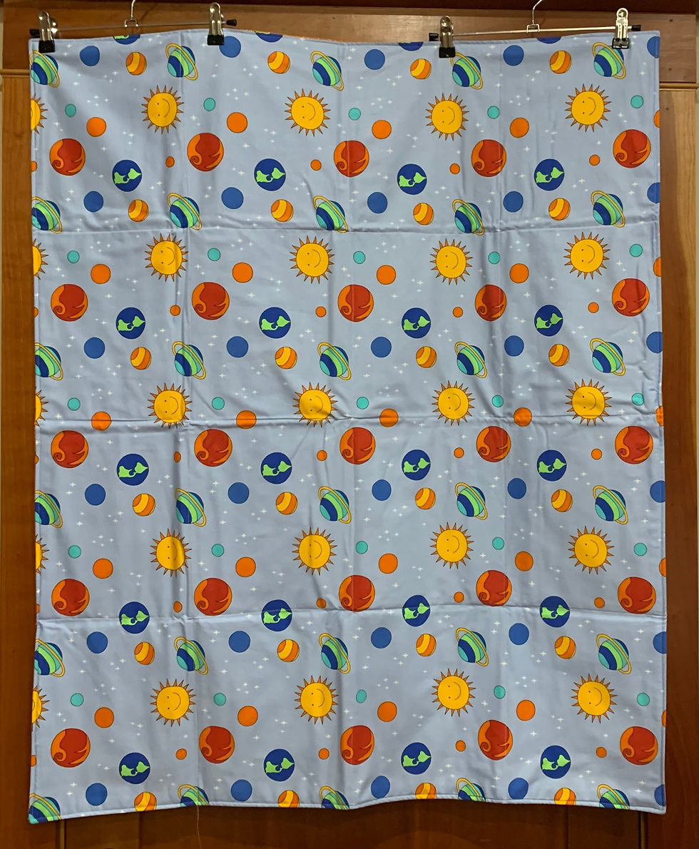 Example nap-time quilt