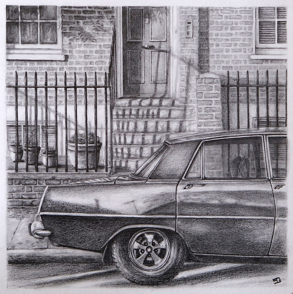 Samuel Burgess graphite drawing