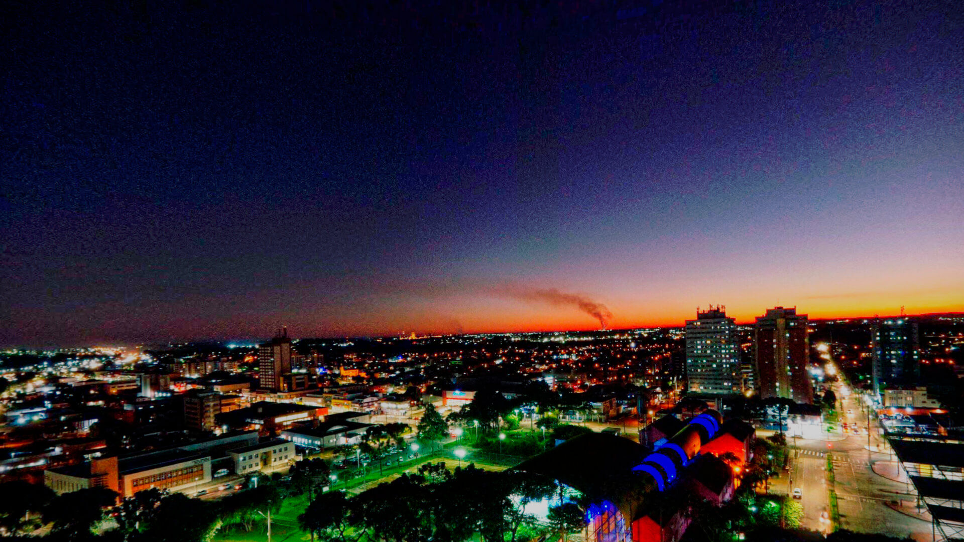 HDR Cidade Vista Apartamento Noite