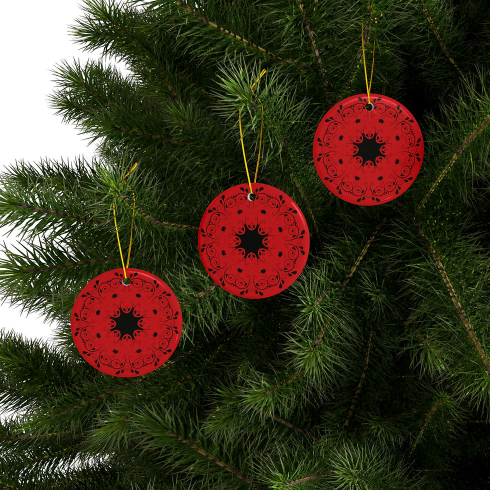 Thumbnail: Ceramic Ornaments (1pc, 3pcs, 5pcs, 10pcs)