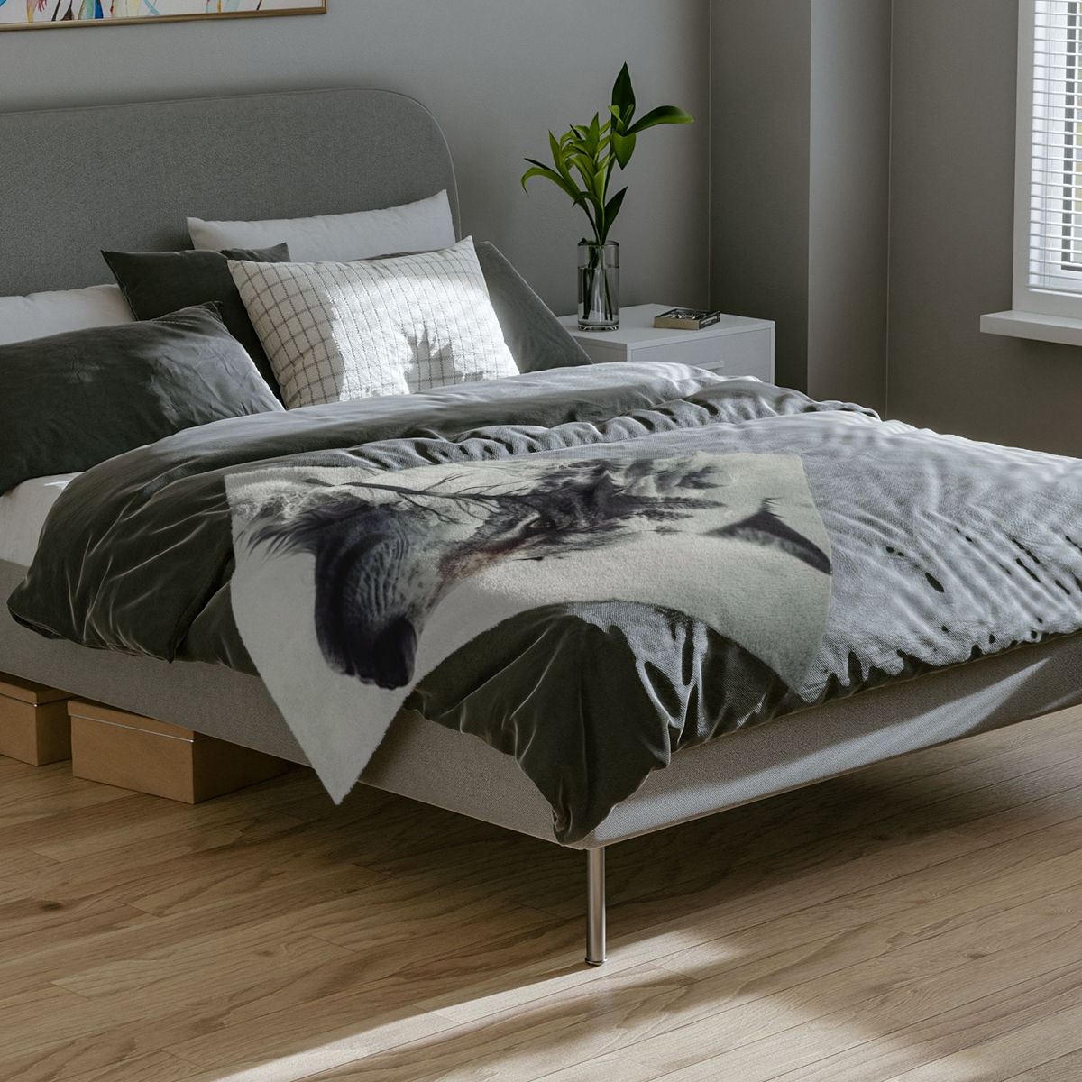 Velveteen Minky Blanket