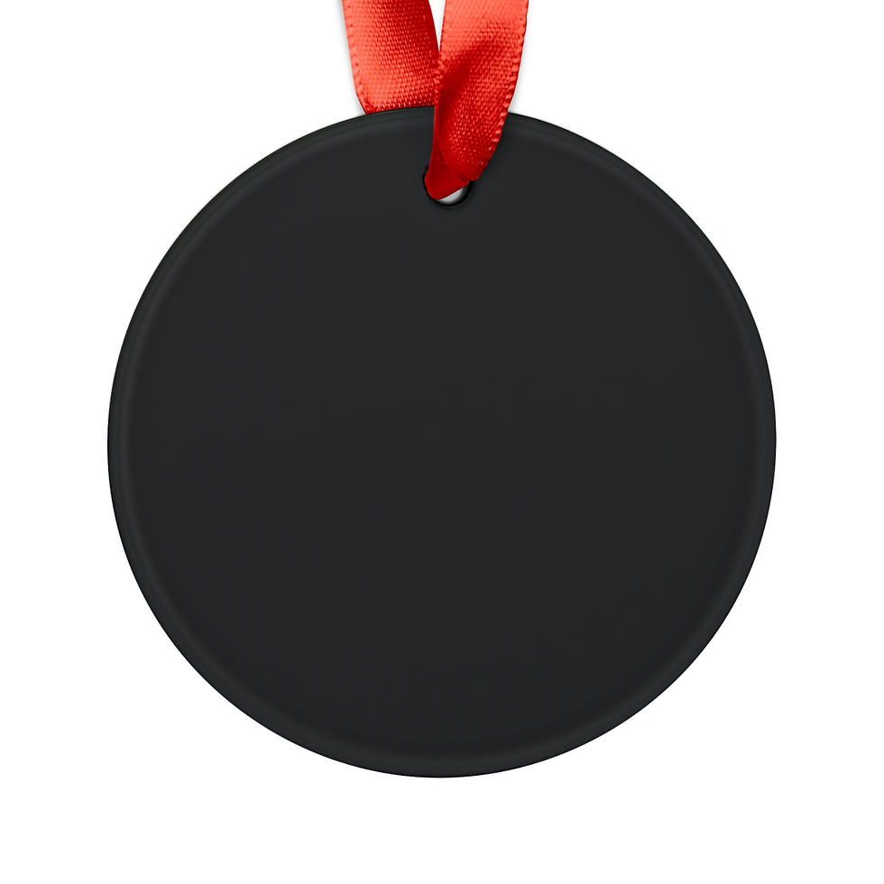 Thumbnail: Acrylic Ornament with Ribbon