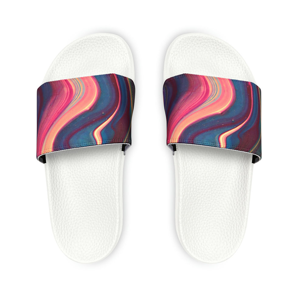 Thumbnail: Youth PU Slide Sandals