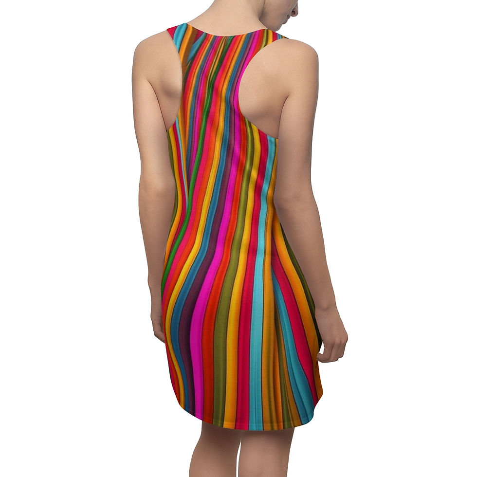 Thumbnail: Women's Cut & Sew Racerback Dress (AOP)